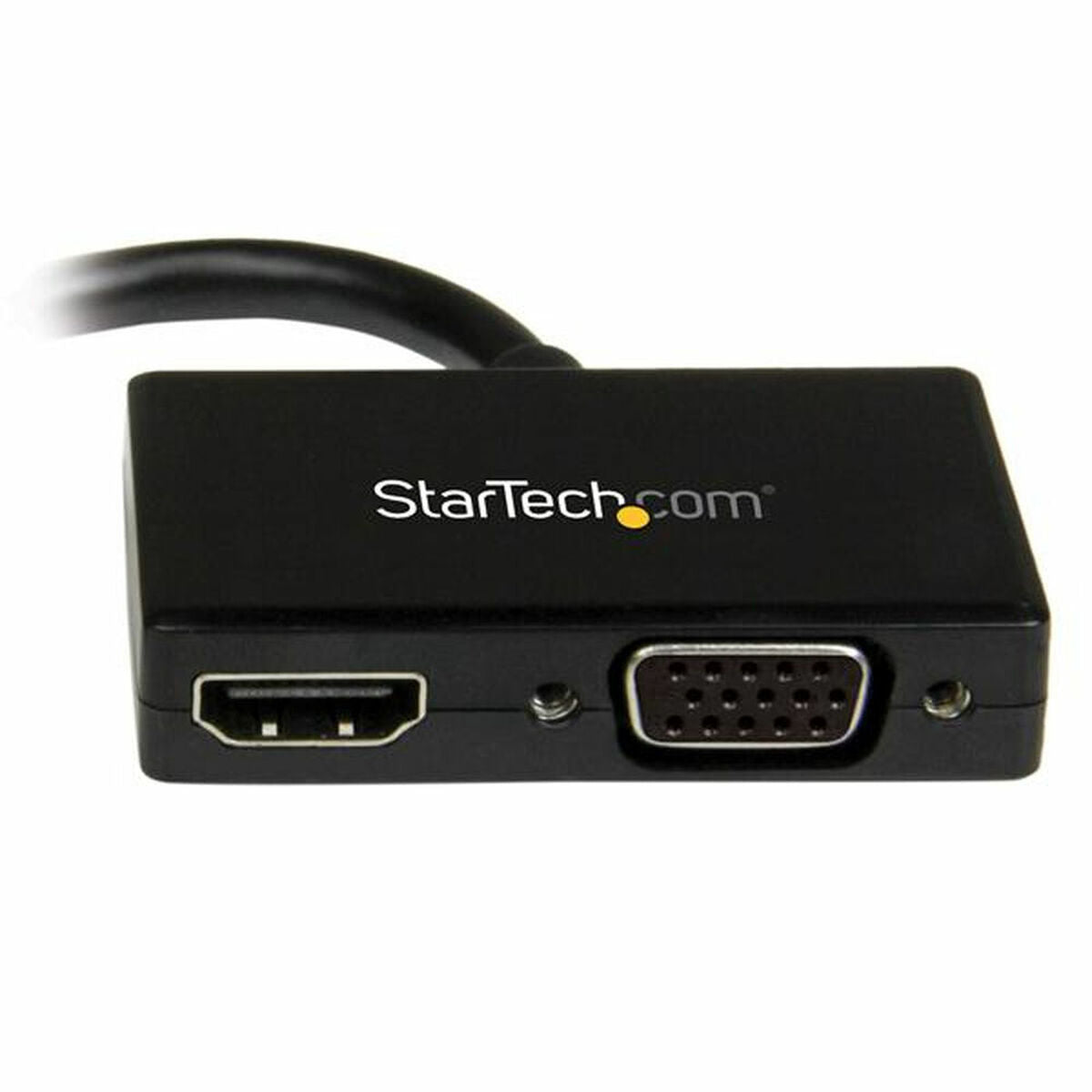 Travel A/V adapter: mDP to VGA/HDMI