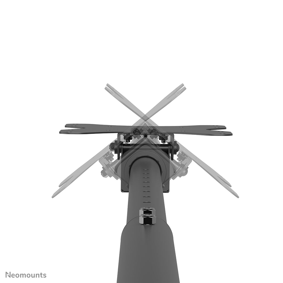 NEOMOUNTS CL35-340BL12 Support de plafond pour Ã©cran de 23-42p - h 106-156 cm