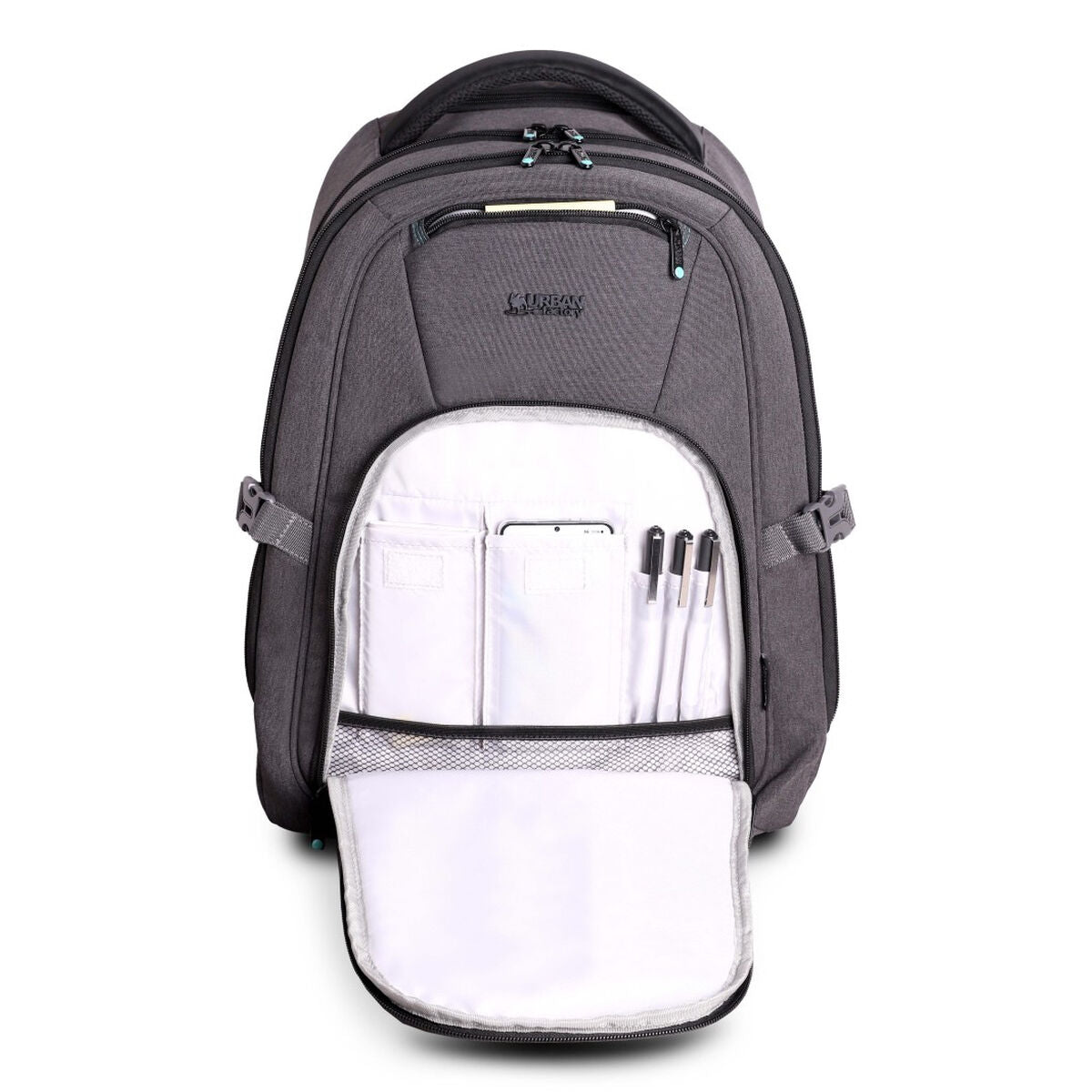 URBAN FACTORY Heavee Green Trolley Travel Backpack 15.6p - Eco Made