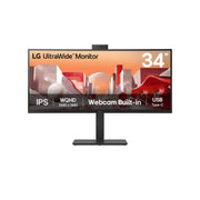 "LG 34BA85QE-B écran plat de PC 86,4 cm (34"") 3440 x 1440 pixels Wide Quad HD LCD Noir"