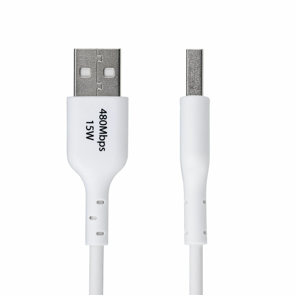 1m White USB-A to USB-C Charging Cable