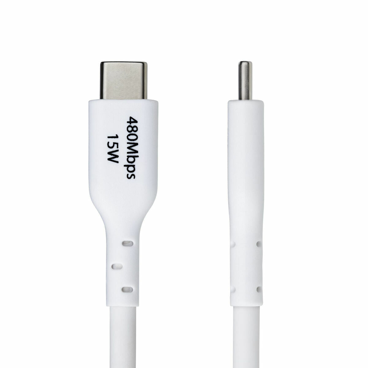 3m White USB-A to USB-C Charging Cable