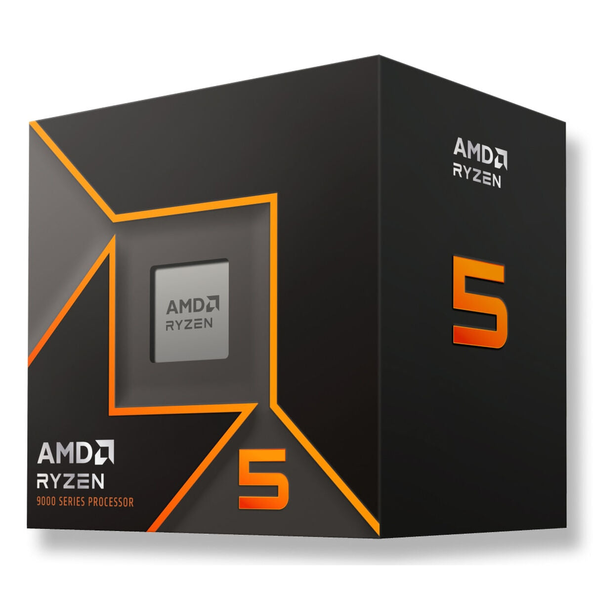 AMD Ryzen 5 9600 5.2GHz AM5 6C/12T 65W 38Mo Processor with Wraith Stealth Cooler MPK