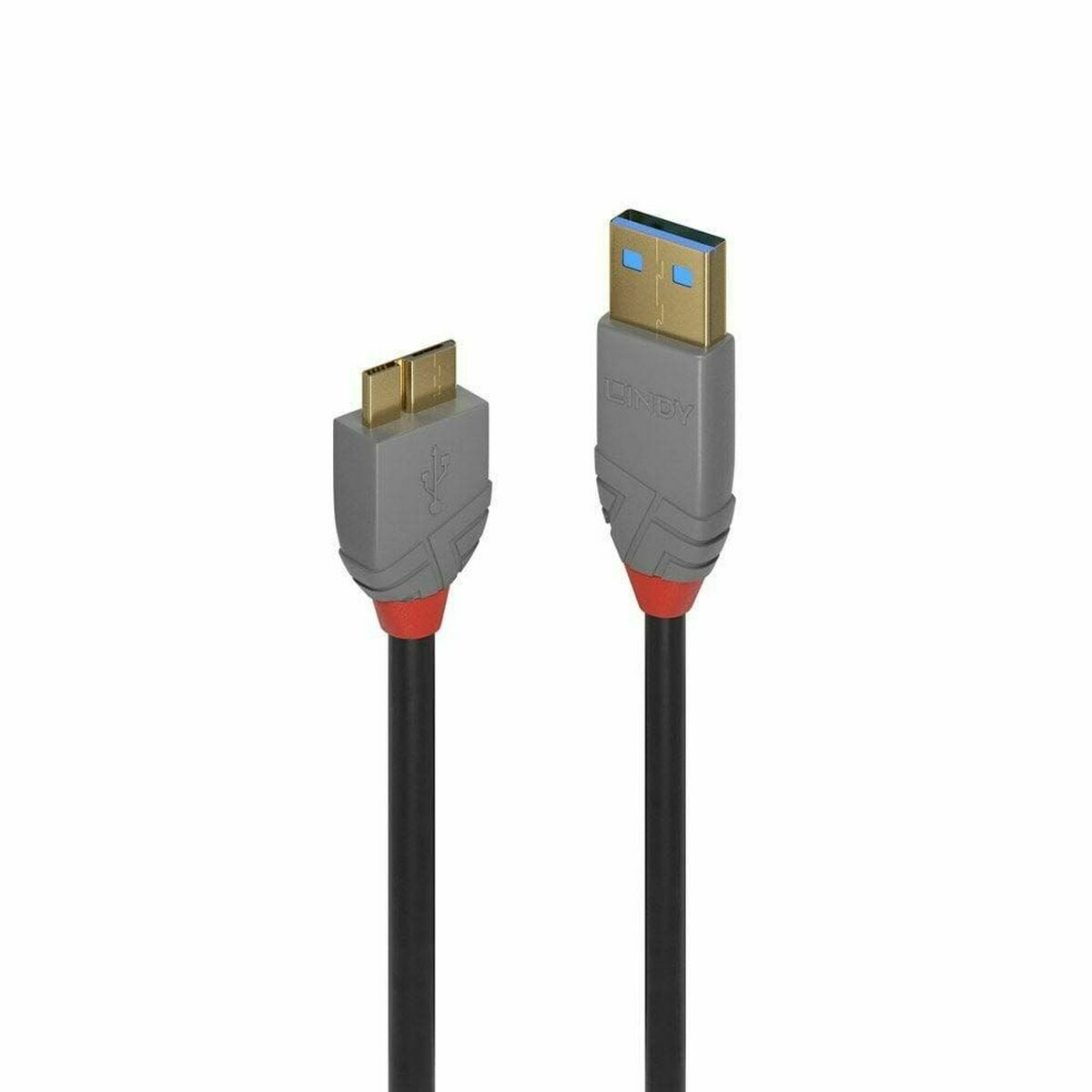 LINDY Câble USB 3.0 Type A vers Micro-B Anthra Line 1m