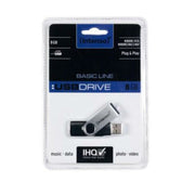 INTENSO Clé USB 2.0 Basic Line - 8 Go