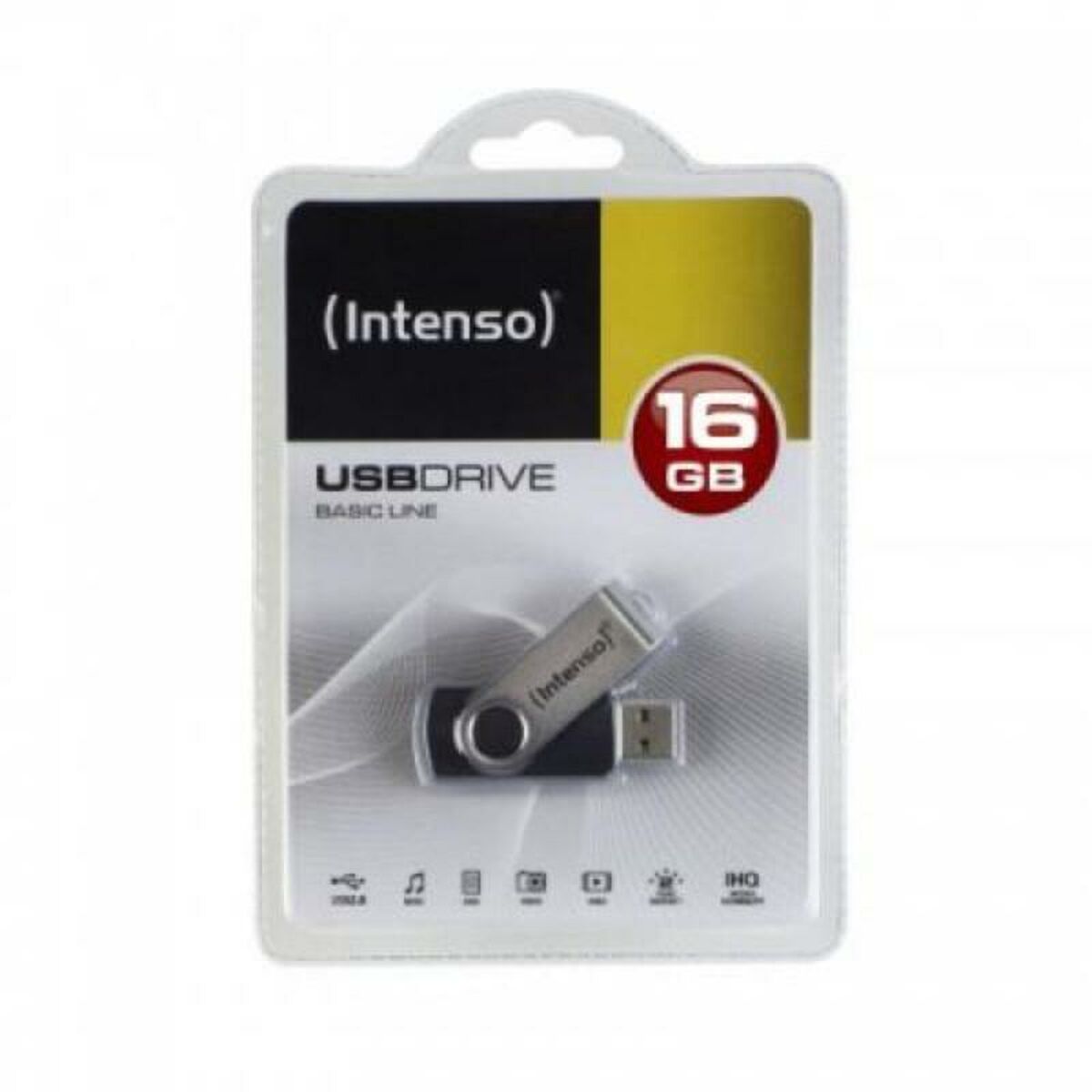 INTENSO Clé USB 2.0 Basic Line - 16 Go