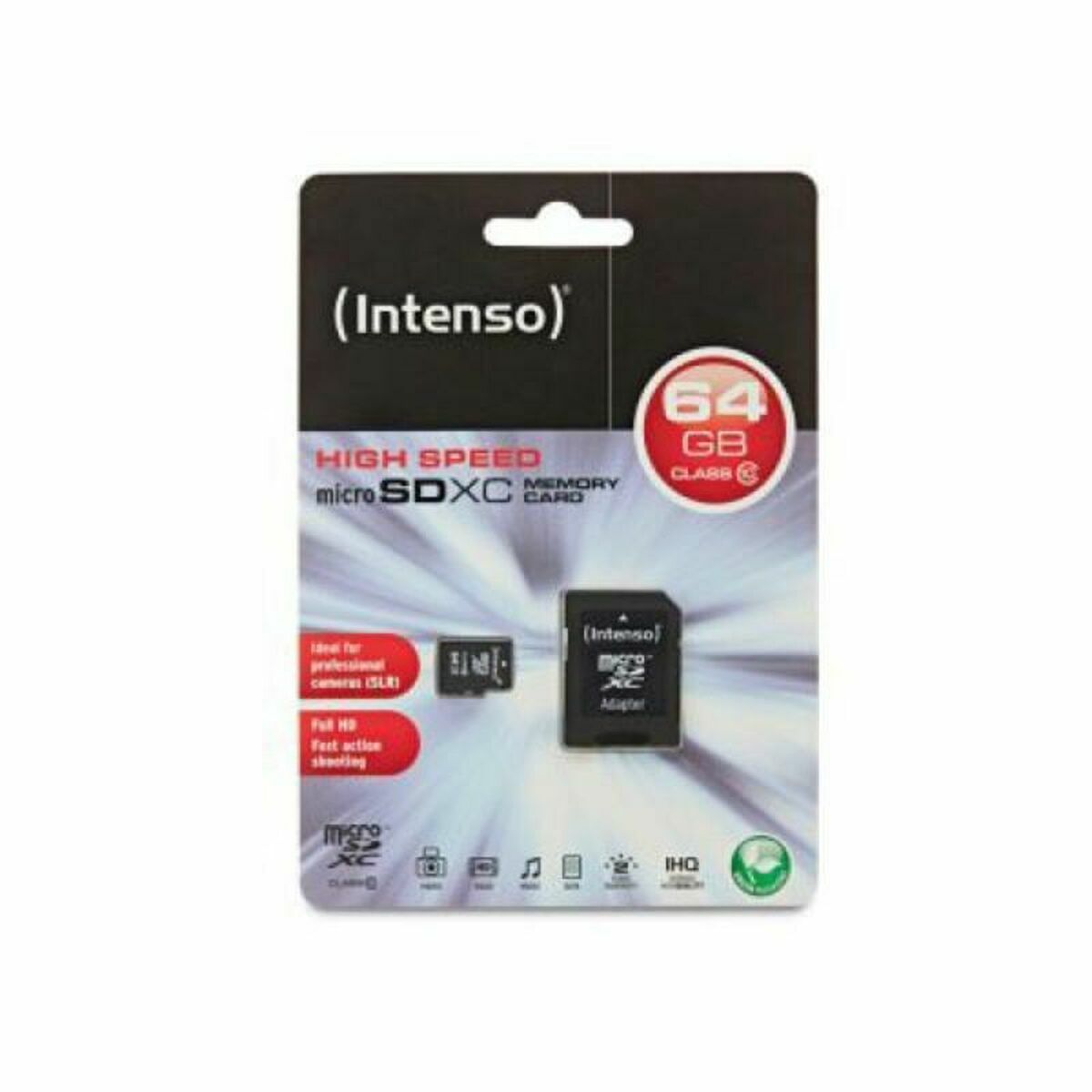 INTENSO Carte MicroSDXC Class 10 - 64 Go