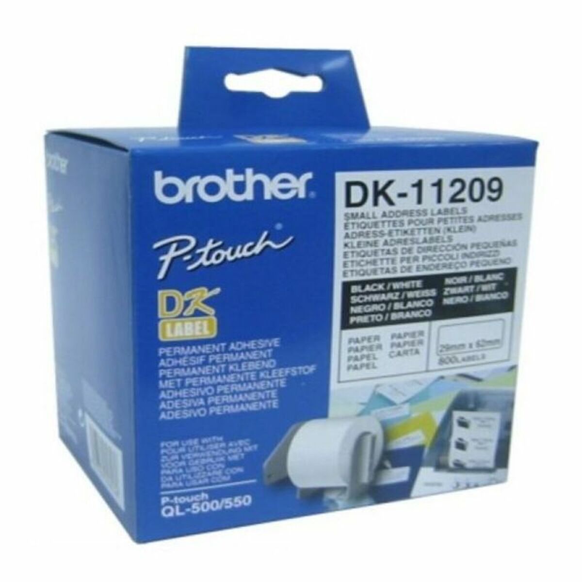 Adress label 800pc/roll 29x62 f QLseries