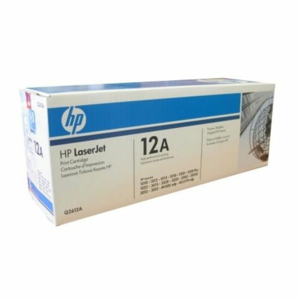 HP 12A original LaserJet original Toner cartridge Q2612A black standard capacity 2.000 pages 1-pack