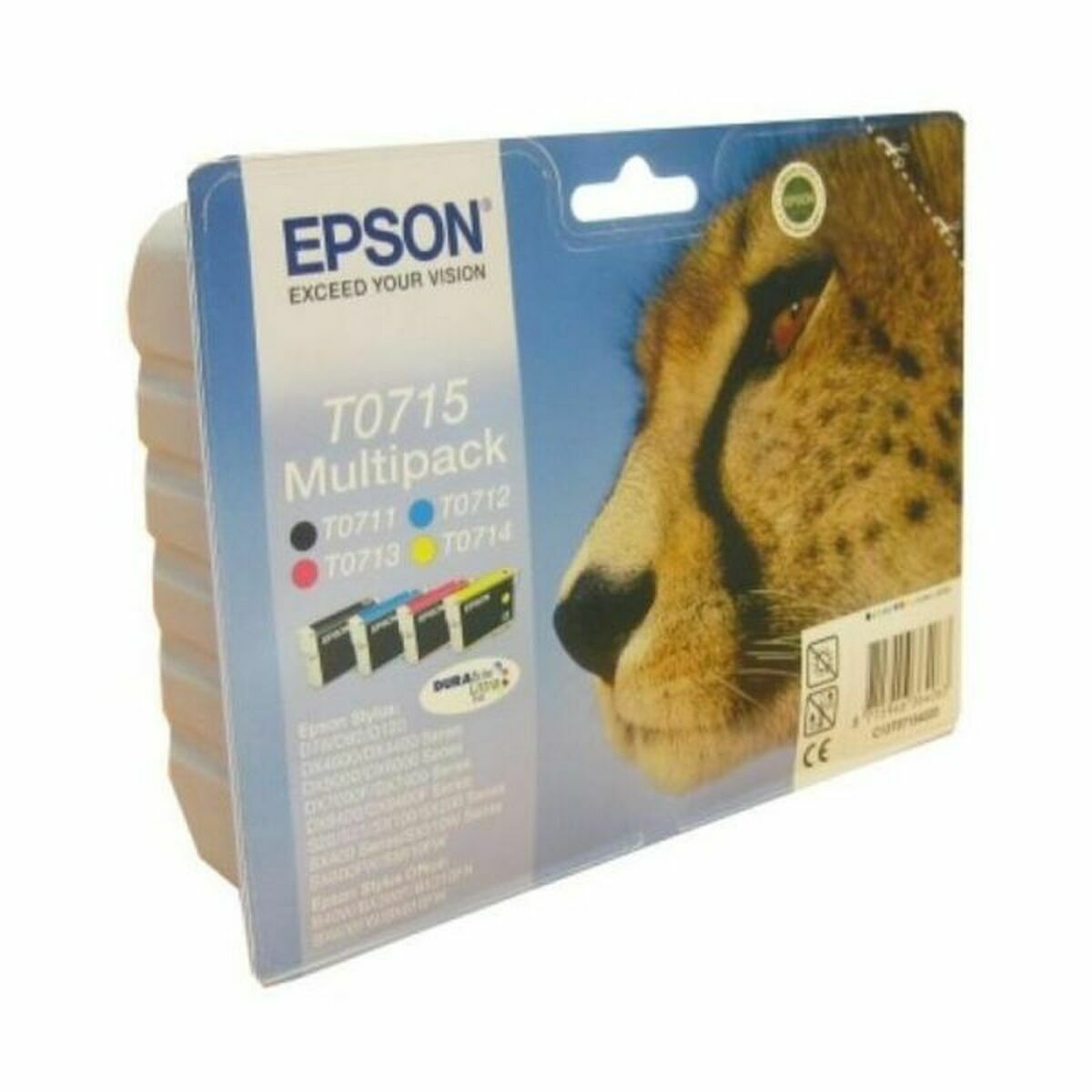 EPSON 2LB DuraBrite Ultra ink cartridge black and tri-colour 1-pack RF-AM blister w/s