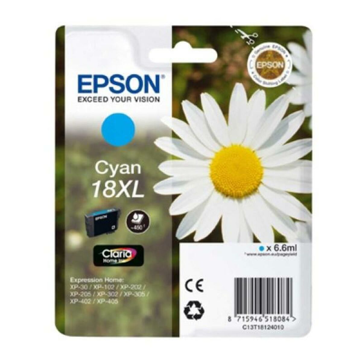 Ink/18XL Daisy 6.6ml CY