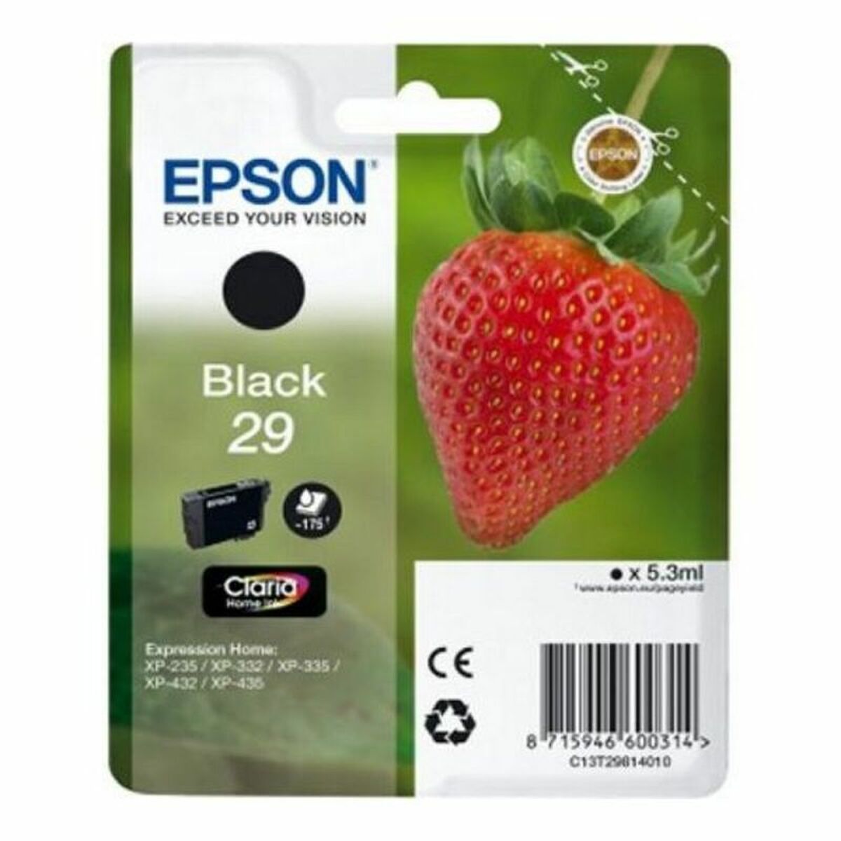 Ink/29 Strawberry 5.3ml BK