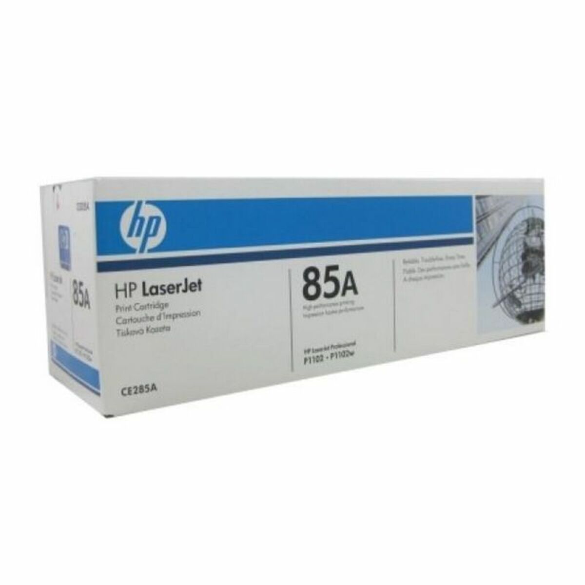HP 85A original LaserJet Toner cartridge CE285A black standard capacity 1.600 pages 1-pack