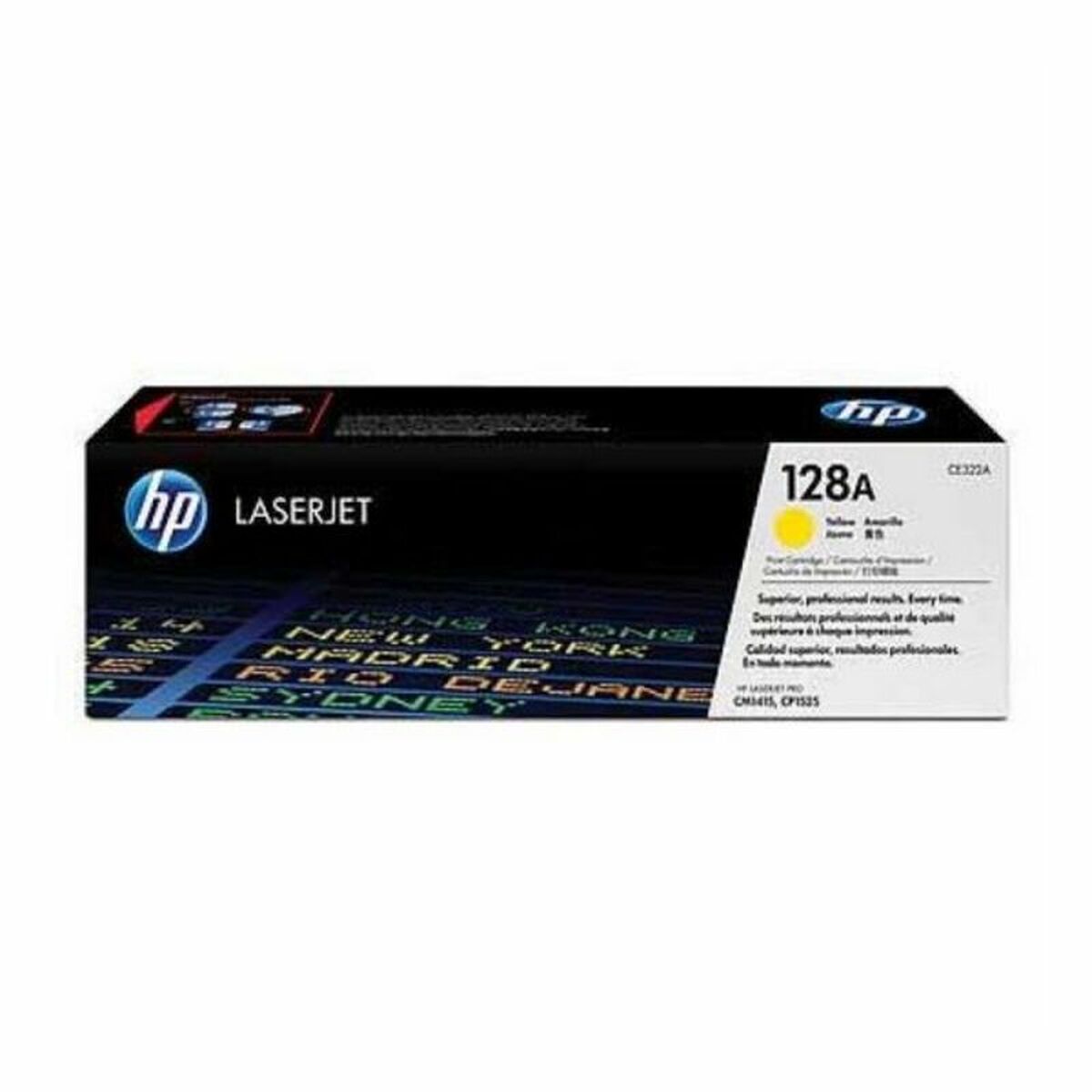 HP 128A original LaserJet Toner cartridge CE322A yellow standard capacity 1.300 pages 1-pack