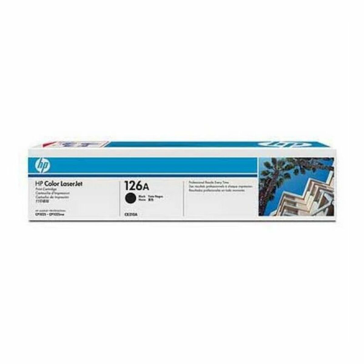 HP 126A original LaserJet Toner cartridge CE310A black standard capacity 1.200 pages 1-pack