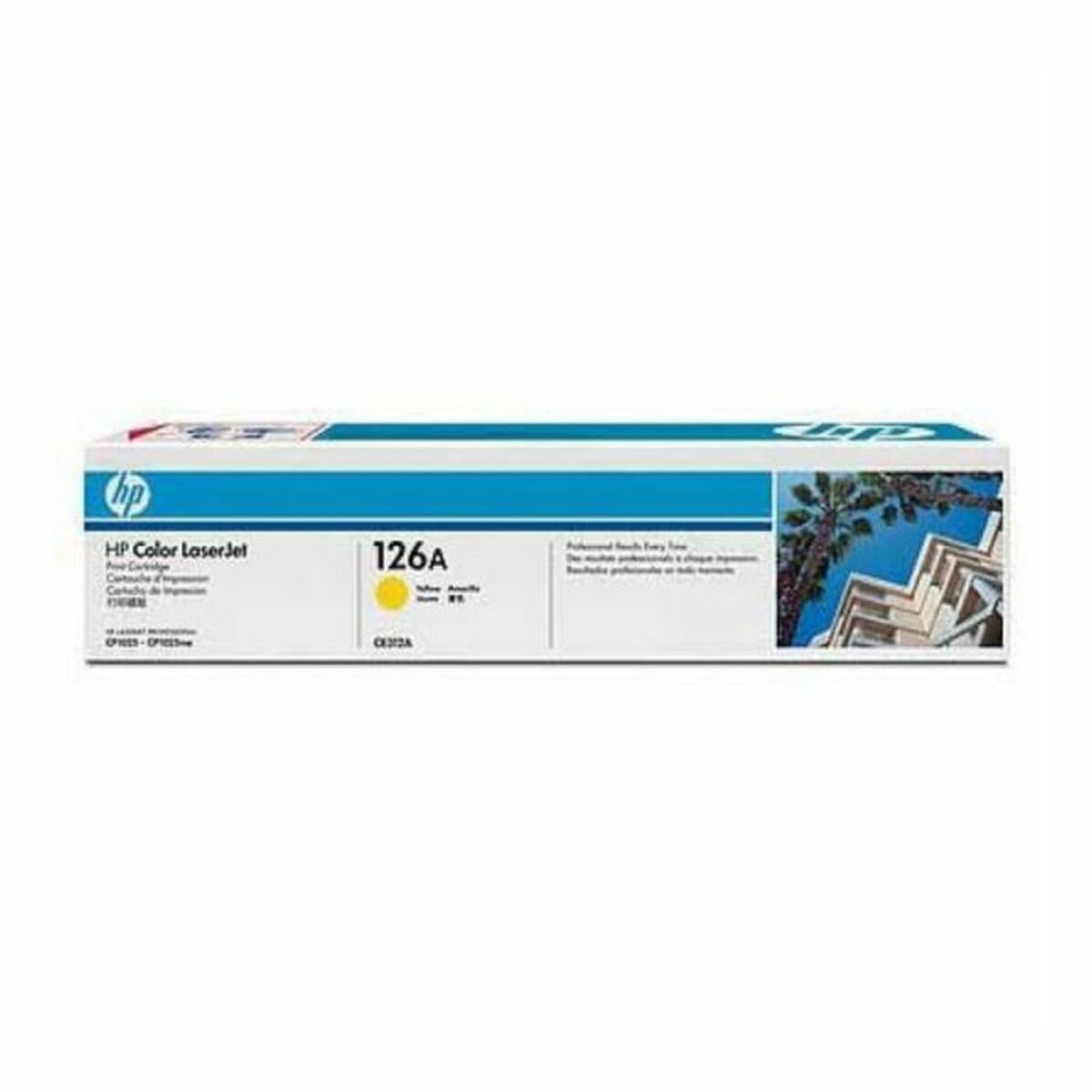 HP 126A original LaserJet Toner cartridge CE312A yellow standard capacity 1.000 pages 1-pack