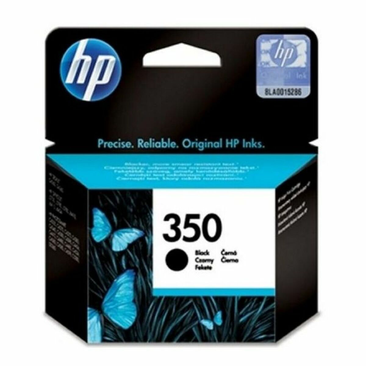 HP 350 original Ink cartridge CB335EE UUS black low capacity 4.5ml 200 pages 1-pack WCF (P)