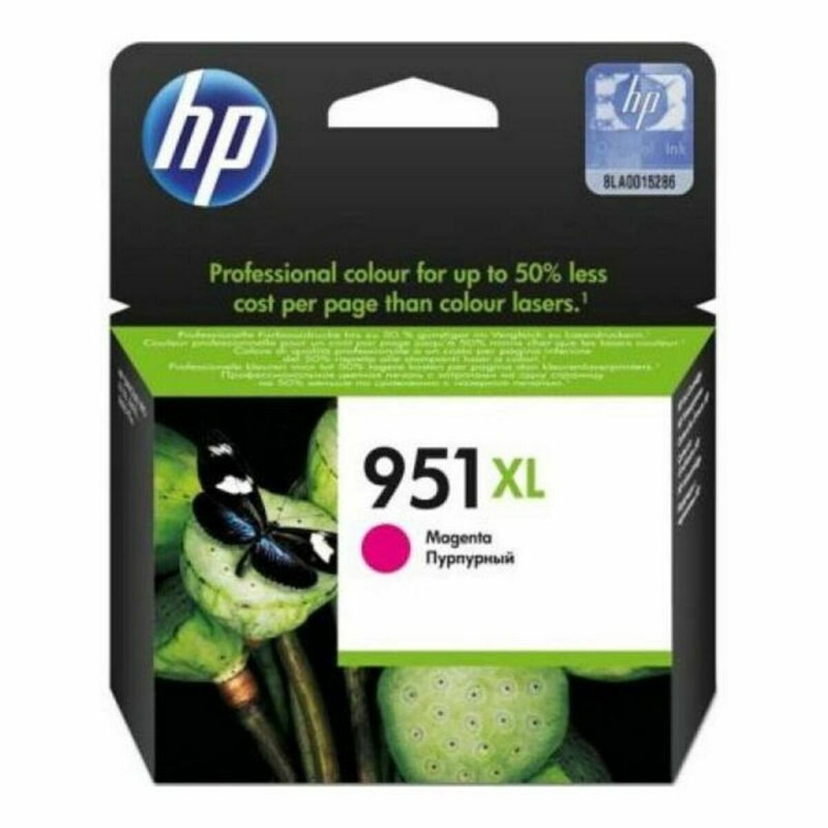 HP 951XL original Ink cartridge CN047AE BGX magenta high capacity 1.500 pages 1-pack Officejet