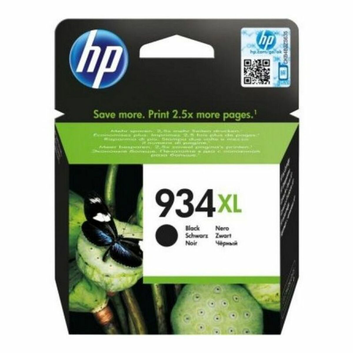 HP 934XL original Ink cartridge C2P23AE BGX black high capacity 1.000 pages 1-pack