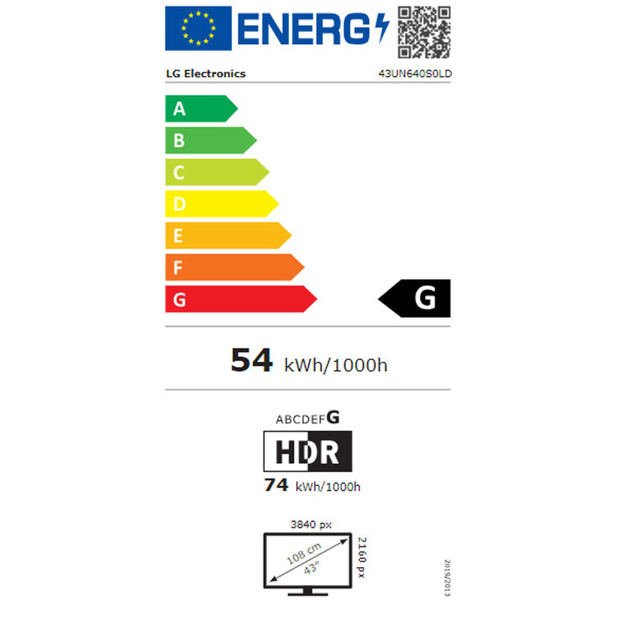LG- Afficheur professionnel 43" 43UN640S UHD