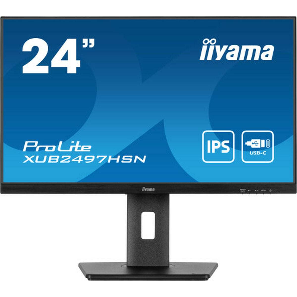 "iiyama ProLite XUB2497HSN-B2 écran plat de PC 60,5 cm (23.8"") 1920 x 1080 pixels Full HD LED Noir"