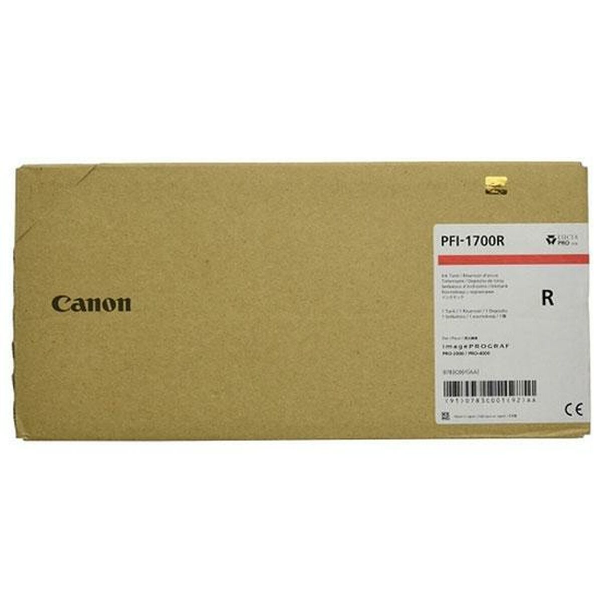 CANON Cartouche encre PFI-1700 R Rouge 700 ML PRO 2000-4000