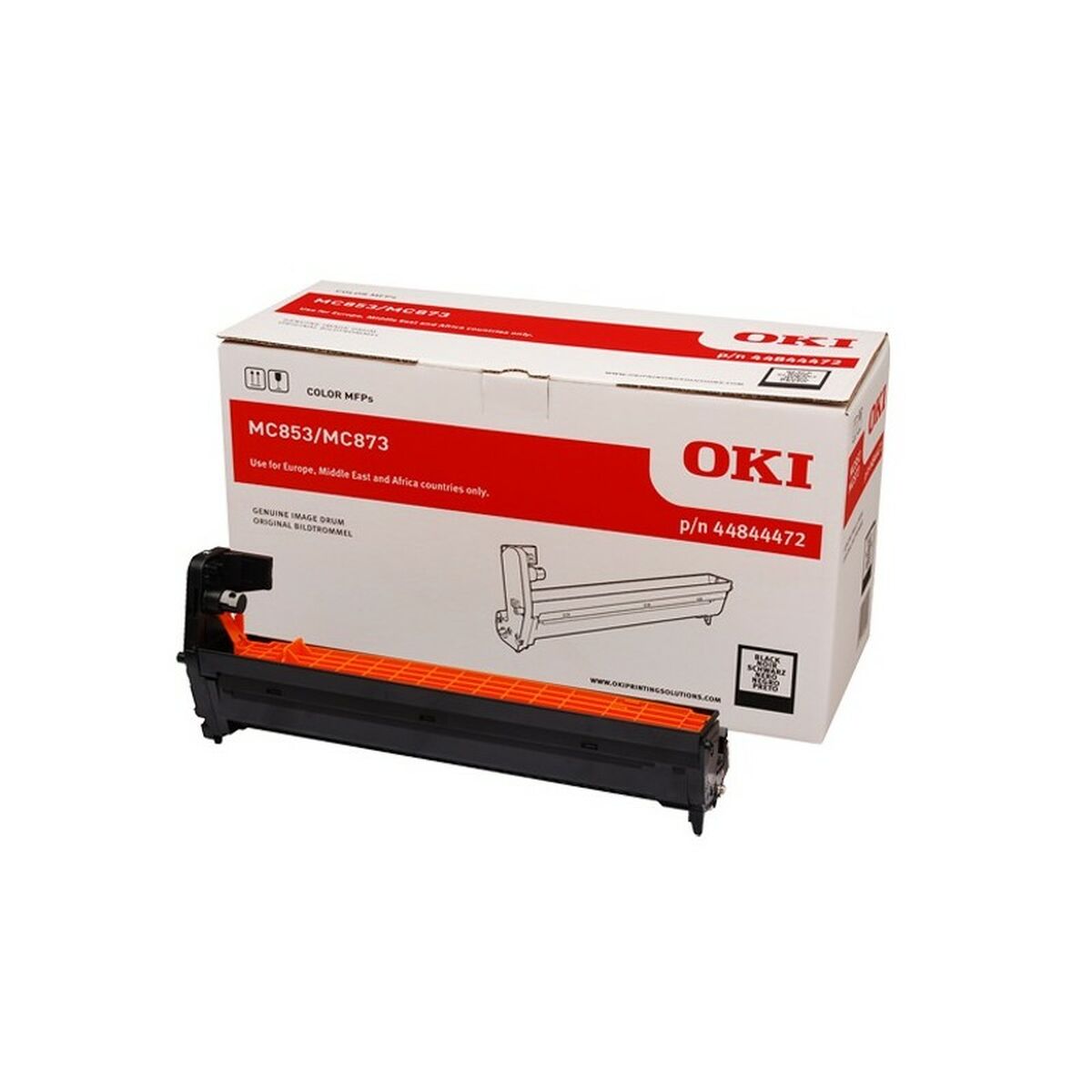 OKI MC853/873 black drum