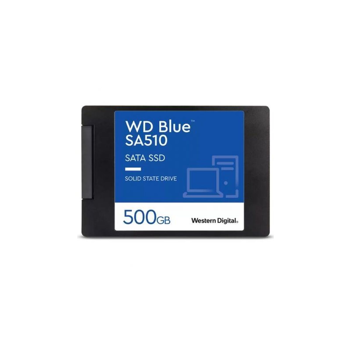 WD Blue SA510 SSD 500Go SATA III 6Gb/s cased 2.5p 7mm internal single-packed POWERED BY SANDISK