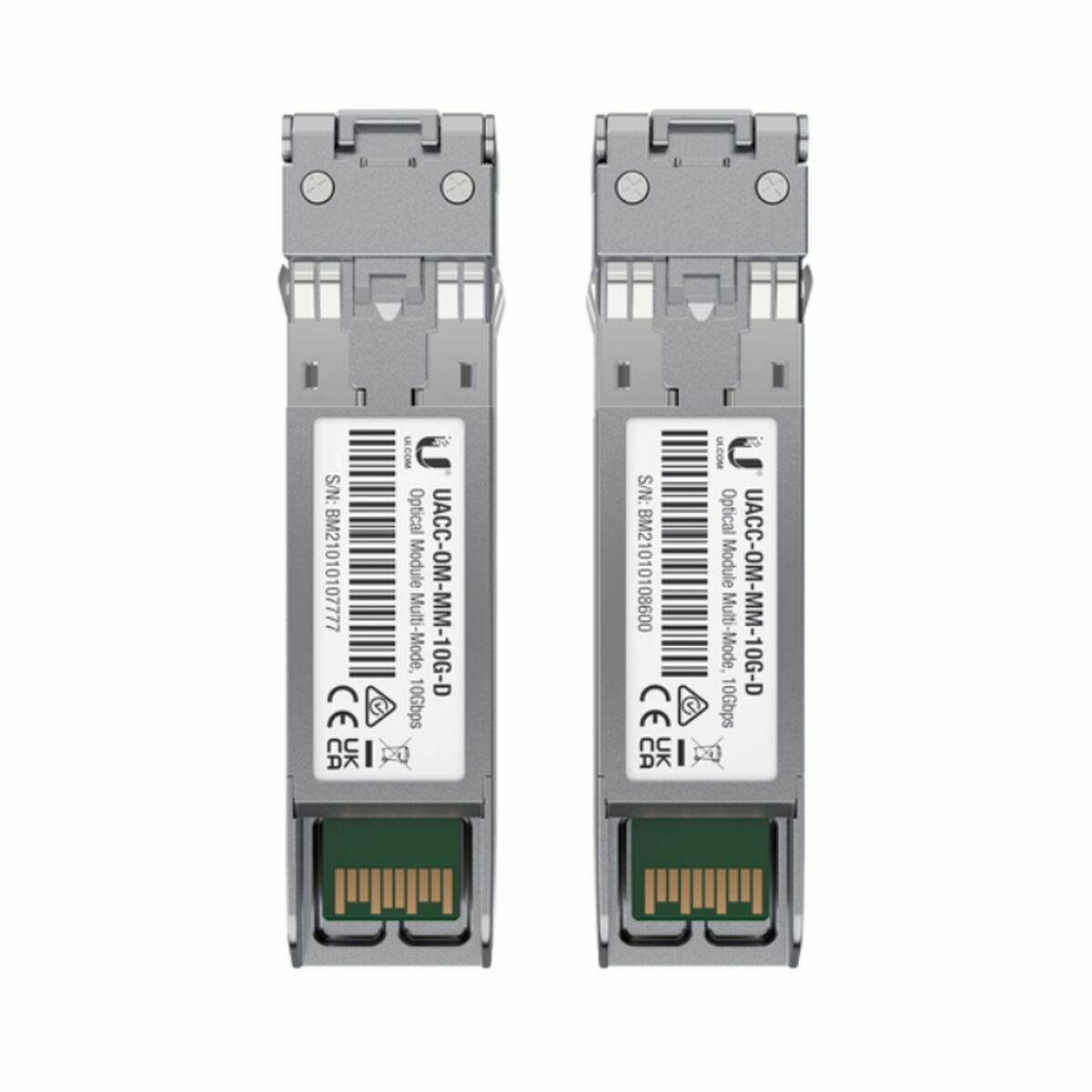 Ubiquiti Networks UACC-OM-MM-10G-D-2 module émetteur-récepteur de réseau Fibre optique 10000 Mbit/s 850 nm
