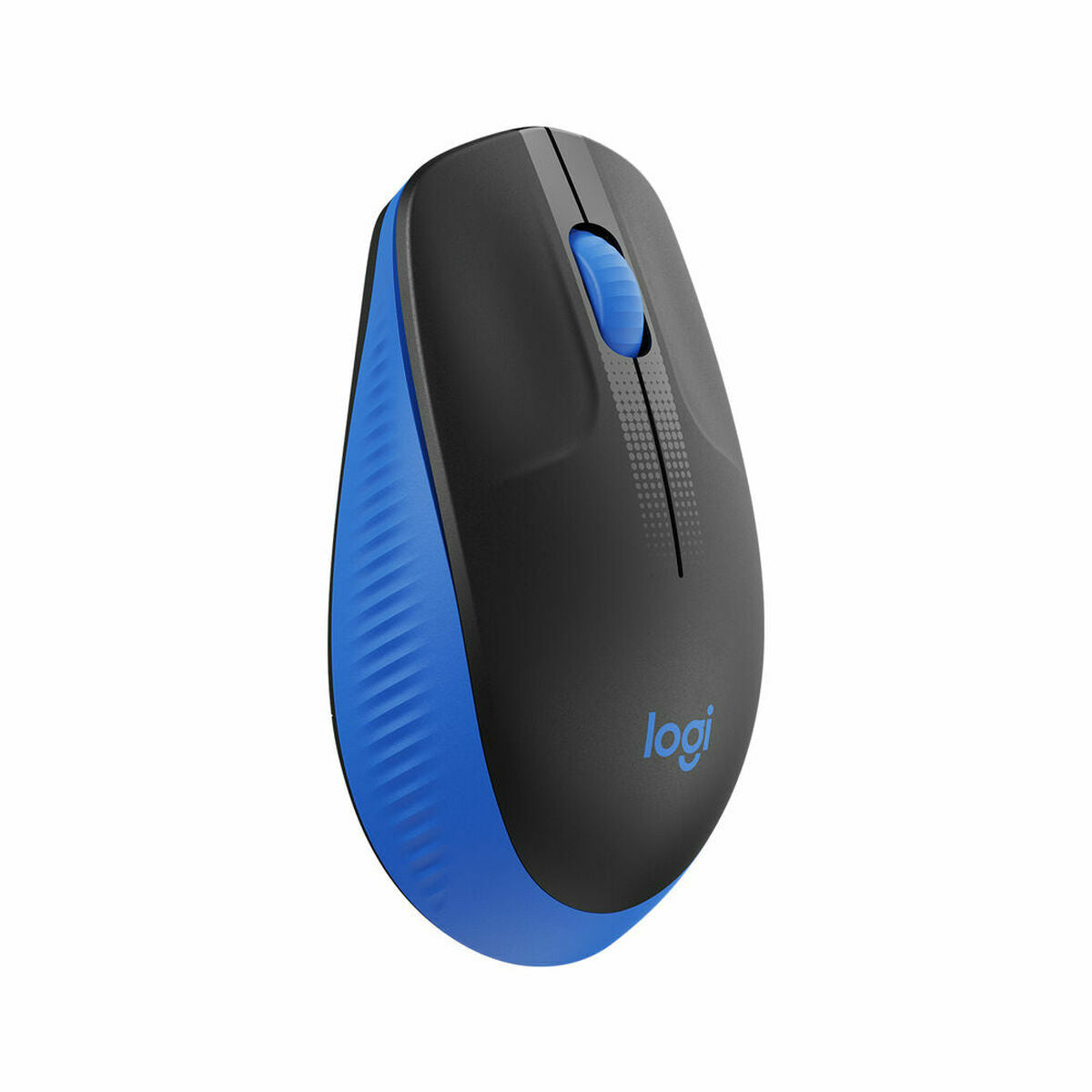 LOGITECH M190 Mouse optical 3 buttons wireless USB wireless receiver blue