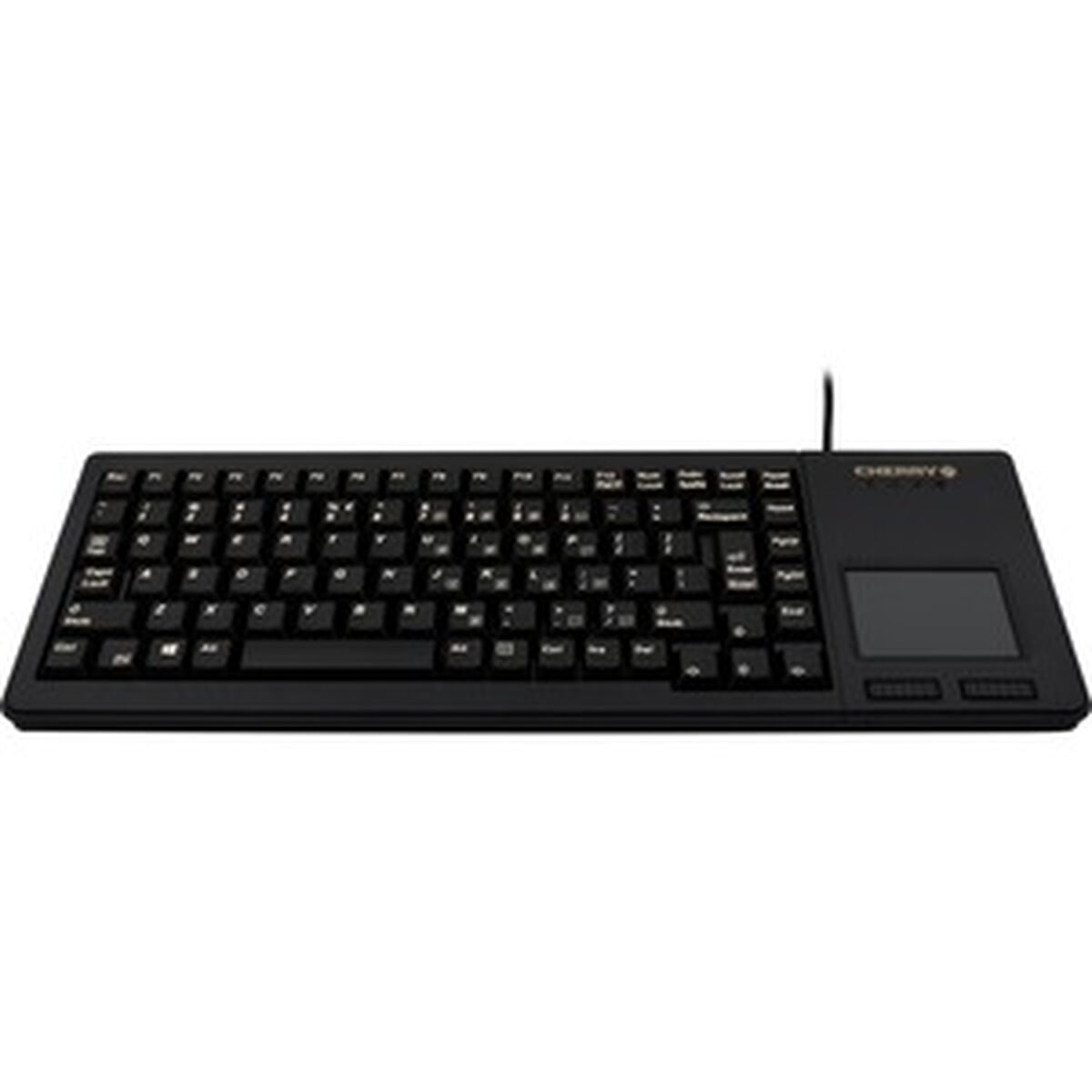 CHERRY Clavier miniature + touchpad G845500 USB EU noir