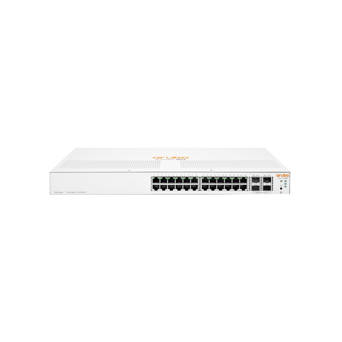 HPE Networking Instant On 1930 24G Class4 PoE 4SFP/SFP+ 195W Switch Commutateur C3 Géré 24 x 10/100/1000 PoE+4 x 1 Gigabit/10 Gb