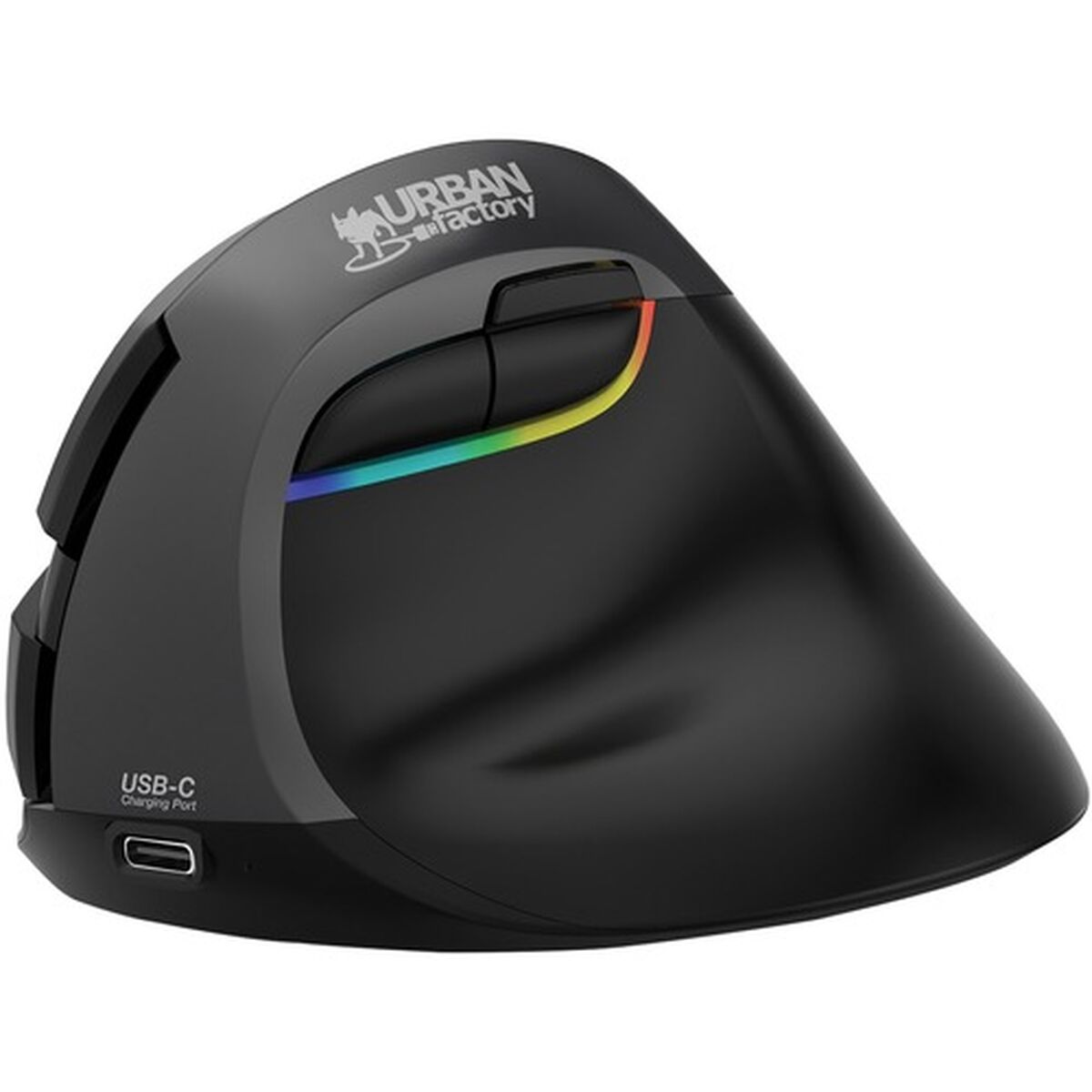 URBAN FACTORY ERGO PRO SOURIS SANS FIL 2.4GHZ ERGONOMIQUE VERTICALE POUR DROITIER