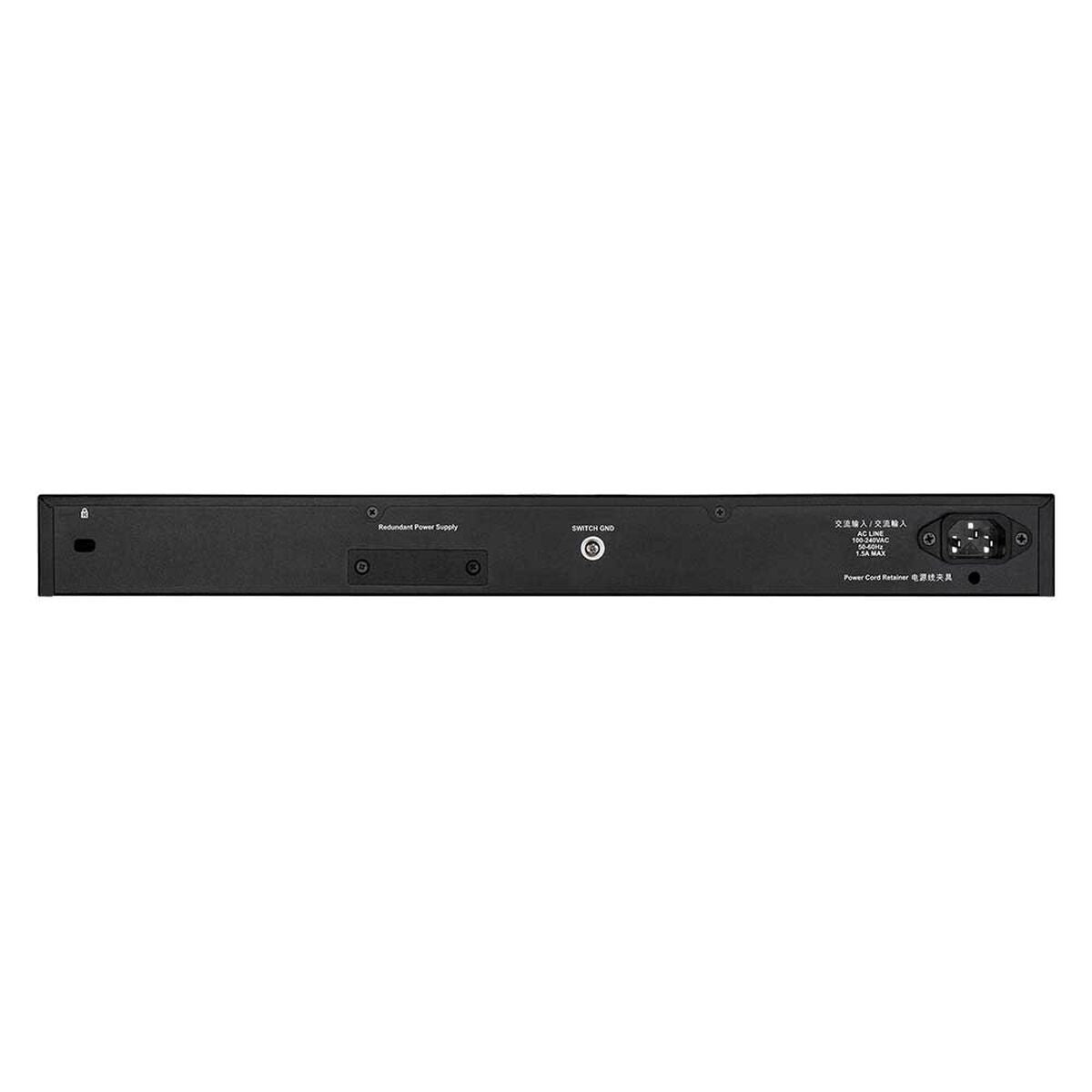 D-LINK L3 Light Switch 24 Gigabit Ports & 2 10GBASE-T Ports & 4 10GbE SFP+ Ports Physical Stack Up To 9 Units