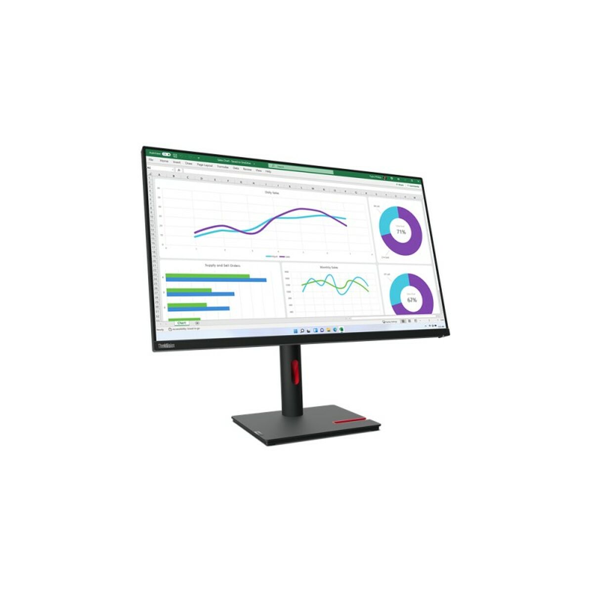 LENOVO ThinkVision T32h-30 31.5p 2560x1440 Monitor 16:9 60Hz HDMI DP