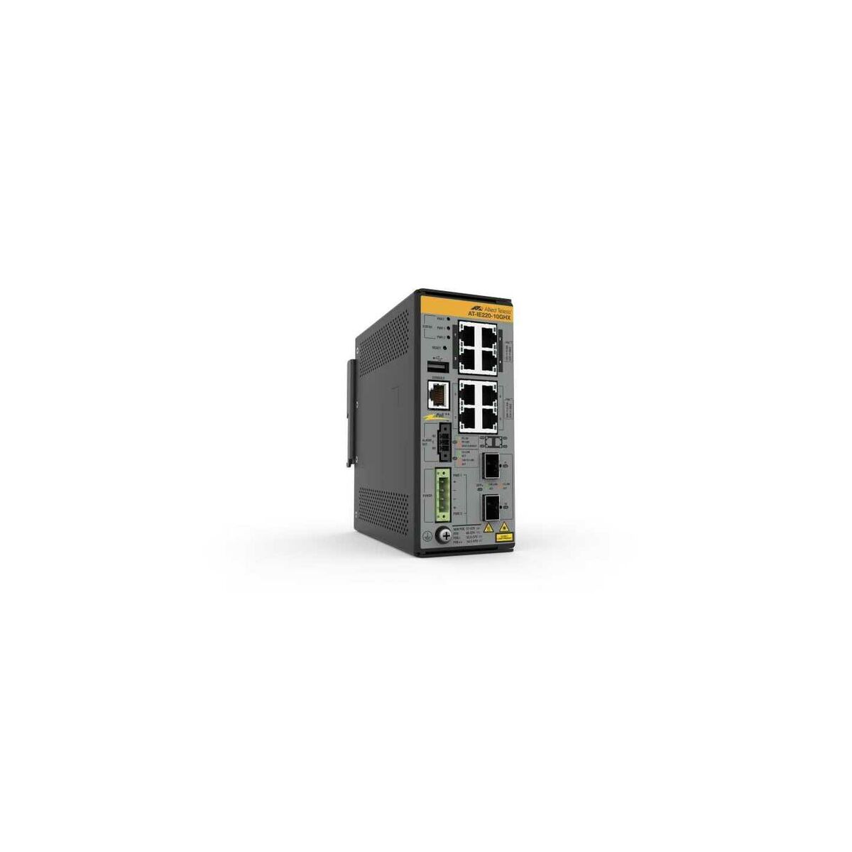 Switch.Indus IP30 L2+ 8x10/100 /1000TX PoE++ 802.3bt 2 x SFP