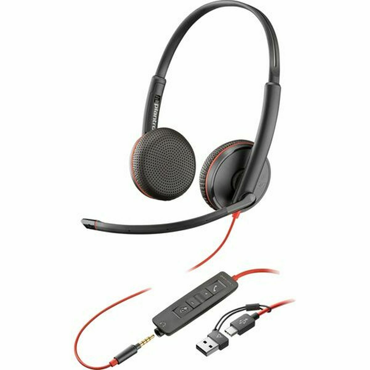 Poly BW 3225 USB-C HS+USB-C/A Bulk