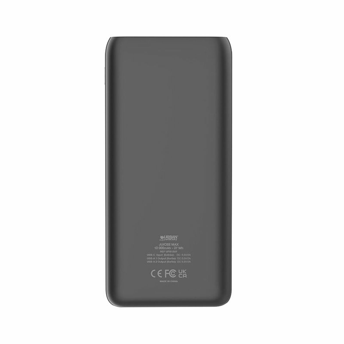 URBAN FACTORY 10.000mAh Capacity 2x USB-A 2.1A MAx 4