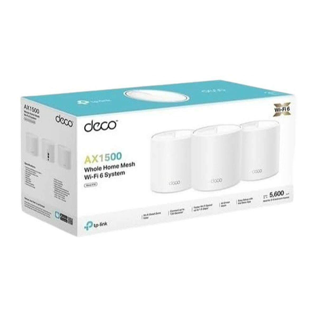 TP-LINK AX1500 Whole Home Mesh Wi-Fi 6 System