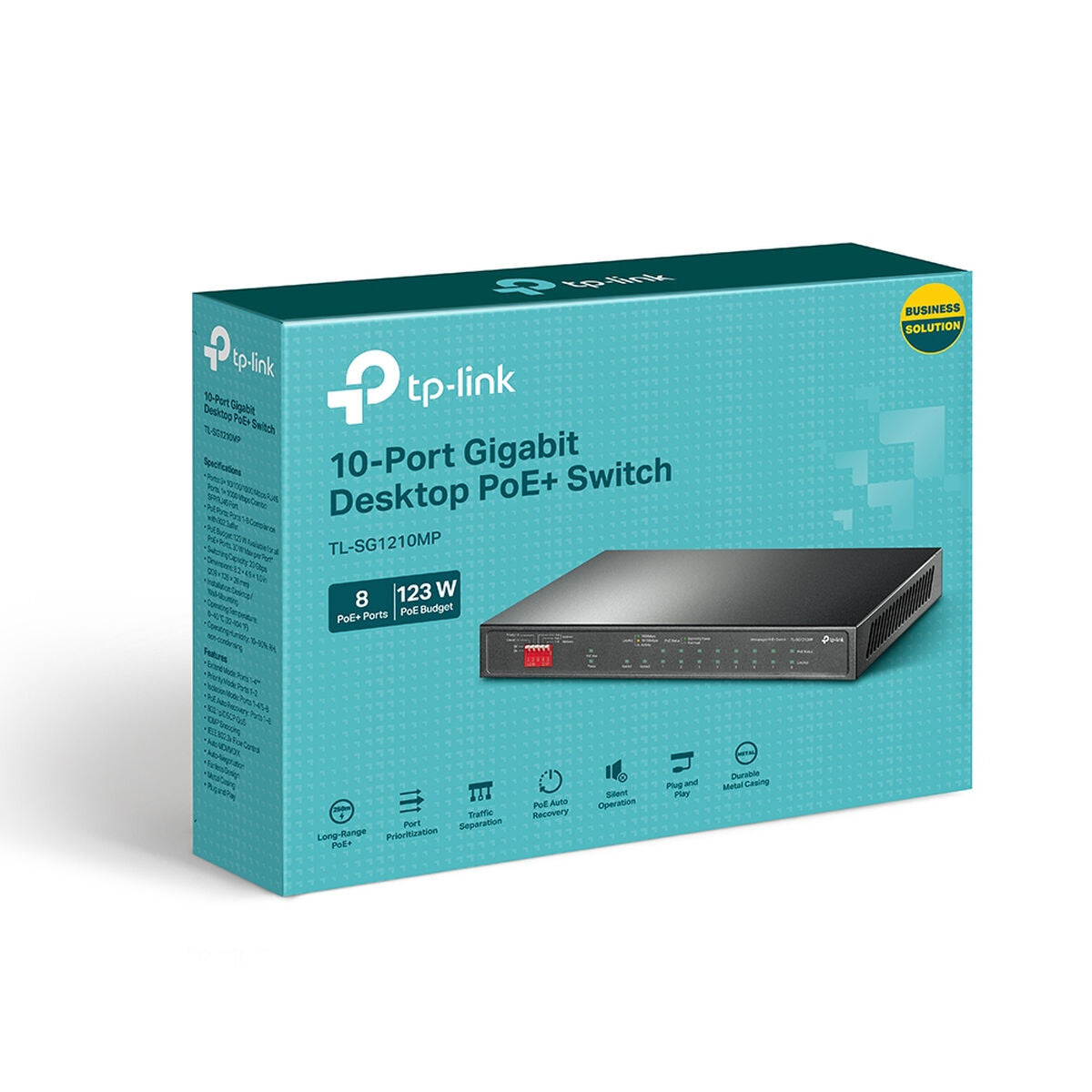 10-Port Gigabit Desktop Switch 8-Port