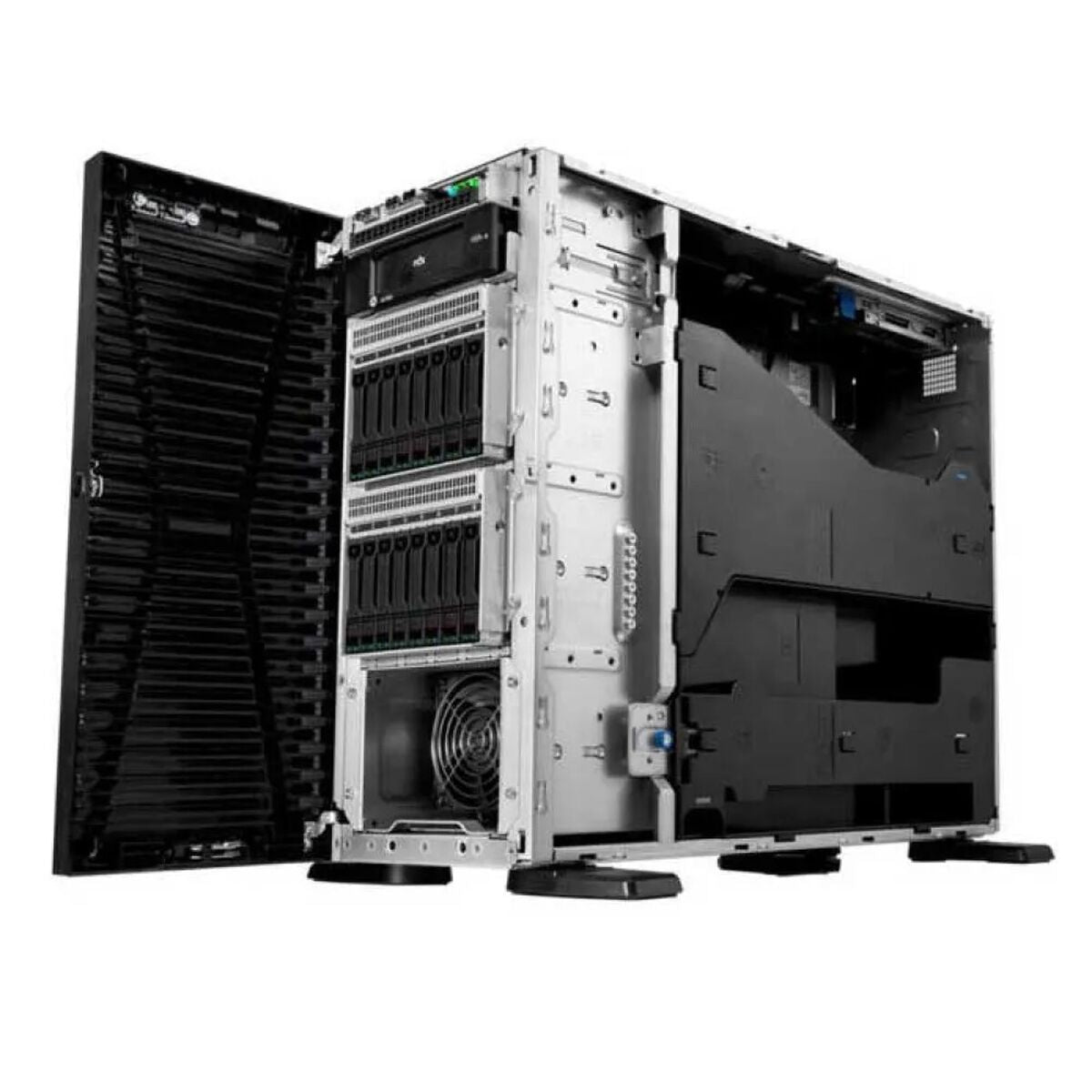 HPE ProLiant ML110 Gen11 Intel Xeon-S 4510 12-Core (2.40GHz 30MB) 64GB (2 x 32GB) 2 x 480GB SSD 8 x SFF BC MR408i-o 2 x 1000W