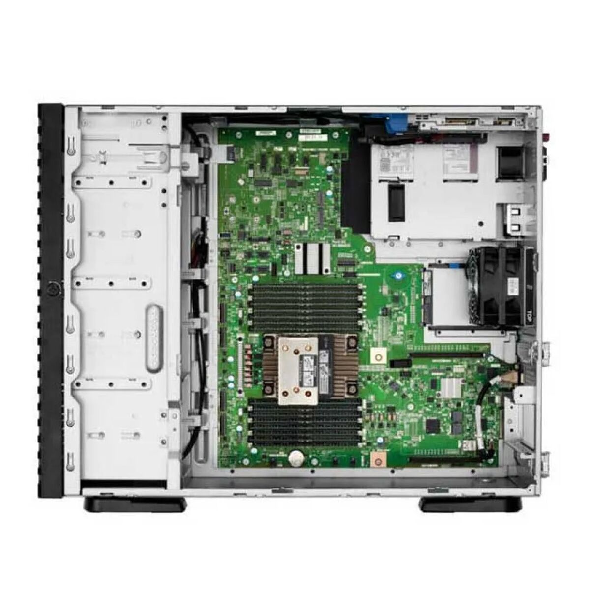 HPE ProLiant ML110 Gen11 Intel Xeon-S 4510 12-Core (2.40GHz 30MB) 64GB (2 x 32GB) 2 x 480GB SSD 8 x SFF BC MR408i-o 2 x 1000W
