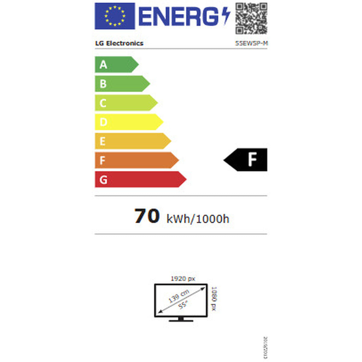 55EW5P-M/OLED 55'' transparent OpenFrame