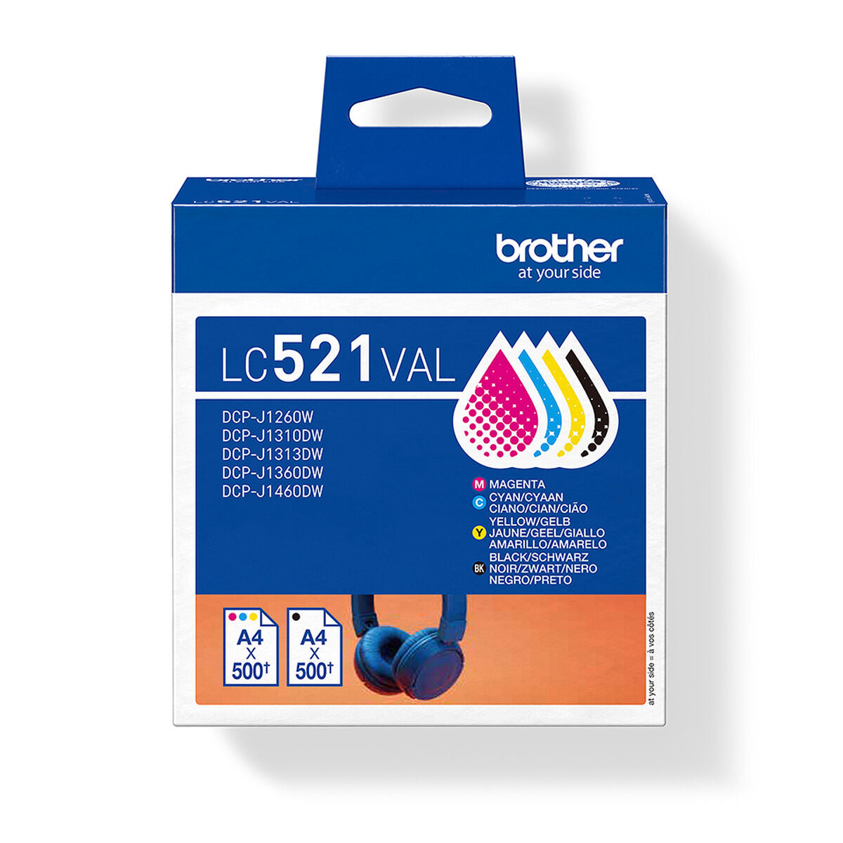 BROTHER Value pack CMYK up to 4x500 pages