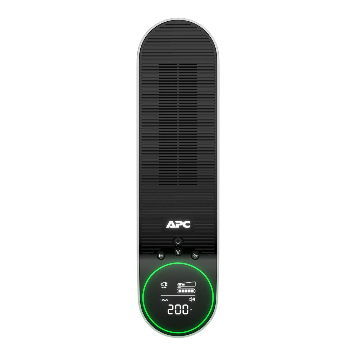 APC Back-UPS Pro 2200VA/1320W Tower 230V 4x Schuko and 2x IEC C13 outputs RGB lighting pure sine wave Arctic white
