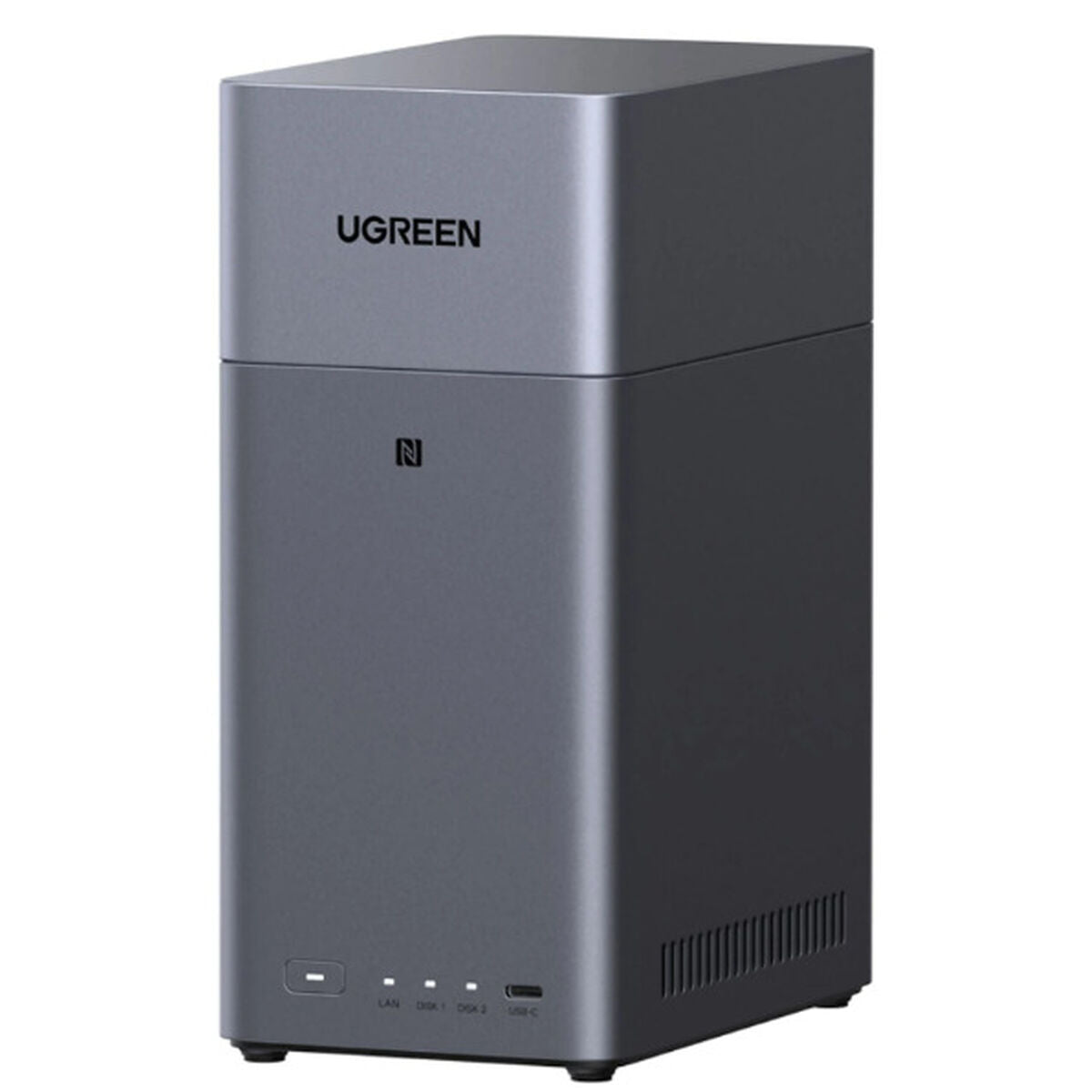 UGREEN DH2300 2-bay NAS ARM A72+A53 Diskless EU + HDMI Cable