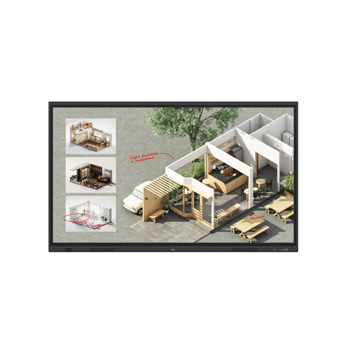 LG Signage Display IDB IR Touch 75" UH