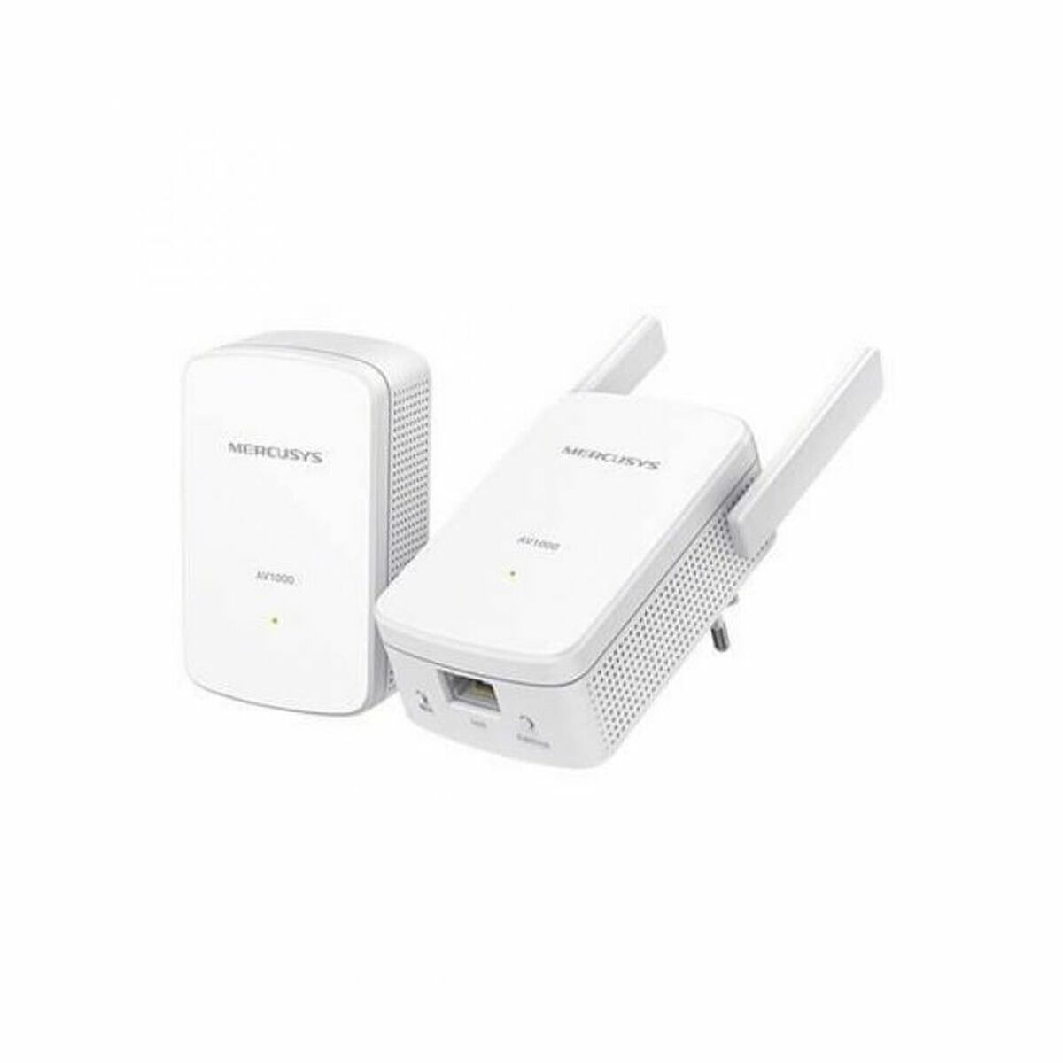 TP-LINK MERCUSYS MP510 AV1000 Gigabit Powerline WiFi Kit: MP510 + MP500 adapter 1000Mbps N300 Broadcom CPU HomePlug AV2 Gigabit RJ45