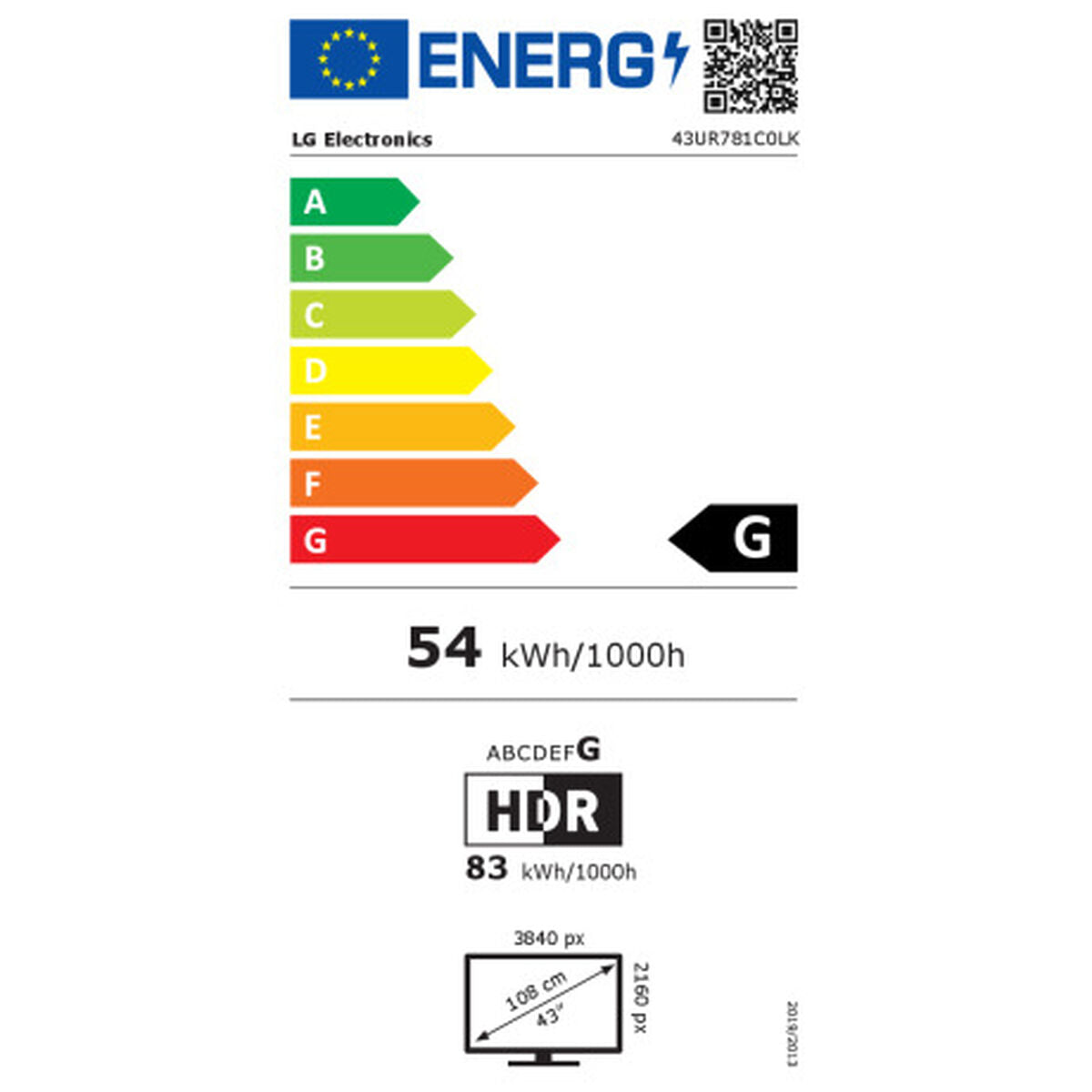 LG - Téléviseur professionnel 43" 43UR781C UHD