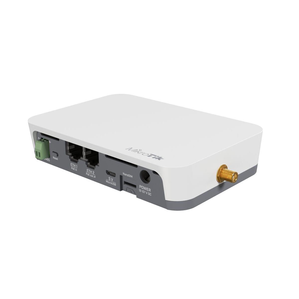 MikroTik KNOT LR9 Kit, IoT Gateway, LoRa, 2x Ethernet Ports, 2.4GHz WiFi, PoE